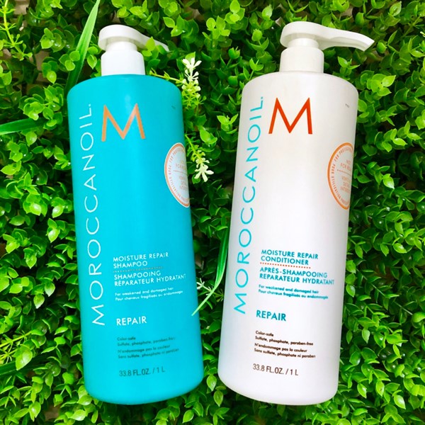 [HÀNG CHUẨN-1000ML ] COMBO DẦU GỘI VÀ DẦU XẢ MOROCCANOIL HYDRATION 1000ML X2