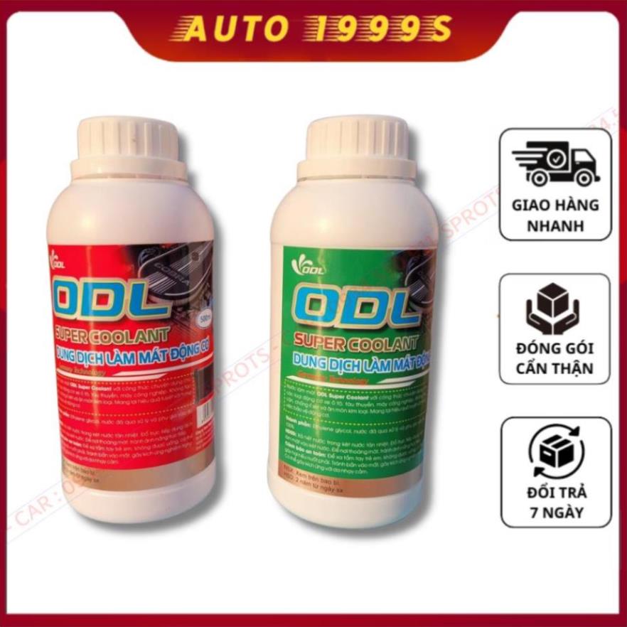 Nước làm mát động cơ ô tô cao cấp ODL 500ml (1 chai)