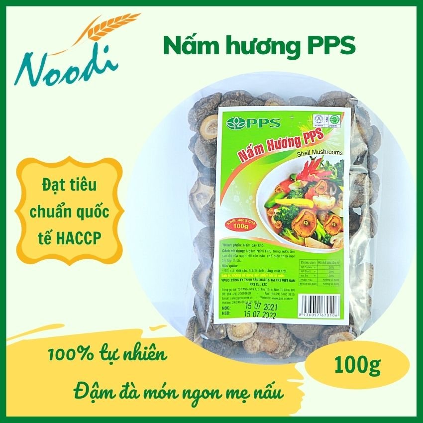 Nấm hương khô 100g PPS được sấy từ nấm huong khô tự nhiên, Nấm hương khô PPS có mùi thơm tự nhiên nấm hương khô nấm hương nấm khô nam huong kho nấm huong khô nam huong nấm hương rừng tây bắc - nấm hương pps