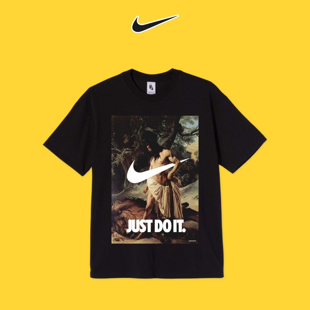 Áo thun n.i.k.e unisex, áo thun custom hình la mã big size, ảnh thật tại shop
