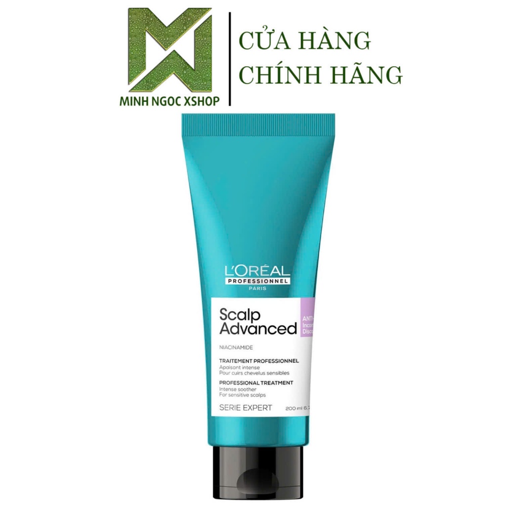 Dưỡng chất xả cho da đầu nhạy cảm L'Oréal - Loreal Scalp Advanced Anti - Inconfort Discomfort 200ML