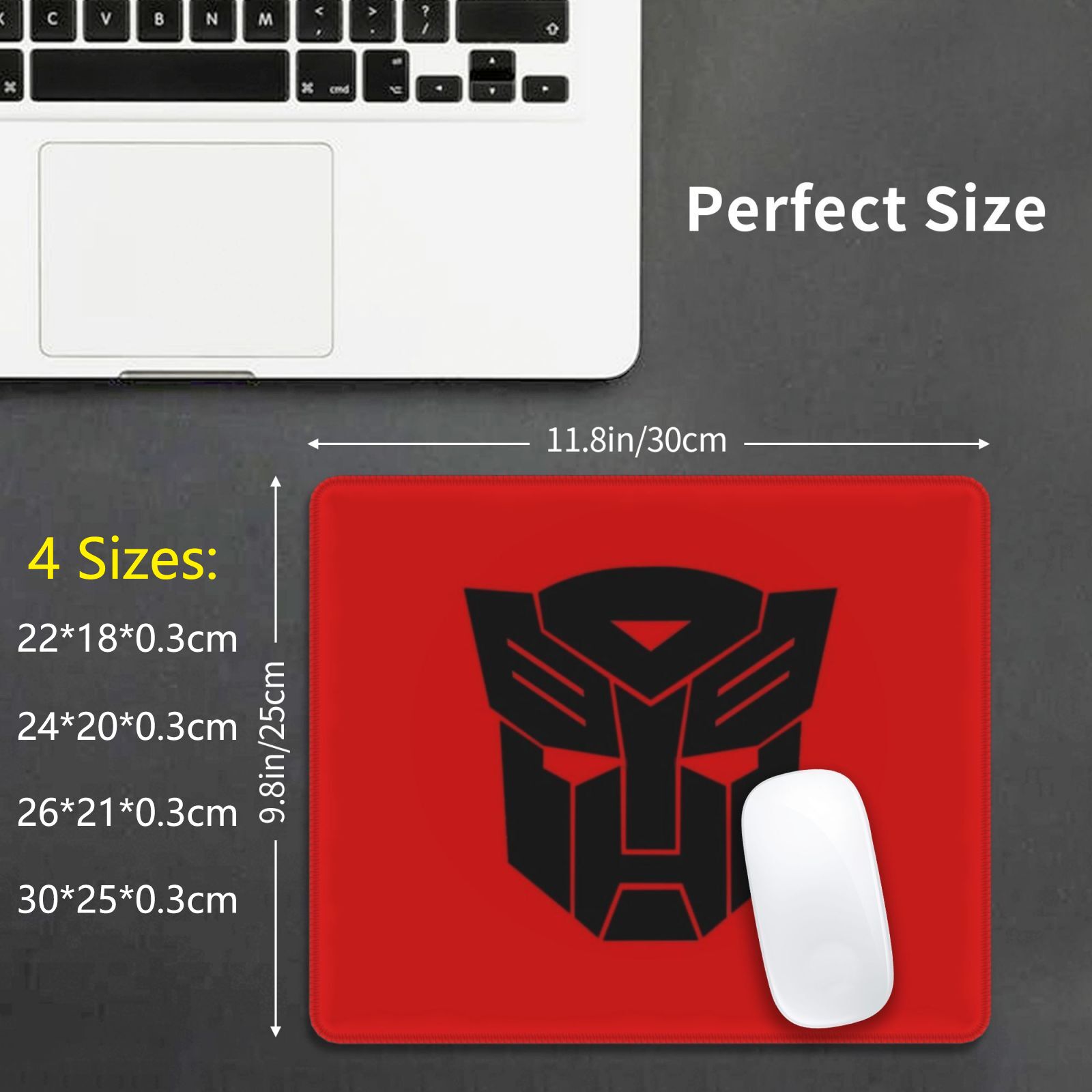 Miếng lót chuột autobots 496 Autobot Decepticon Semi Bumblebee Megatron Starscream amaroa