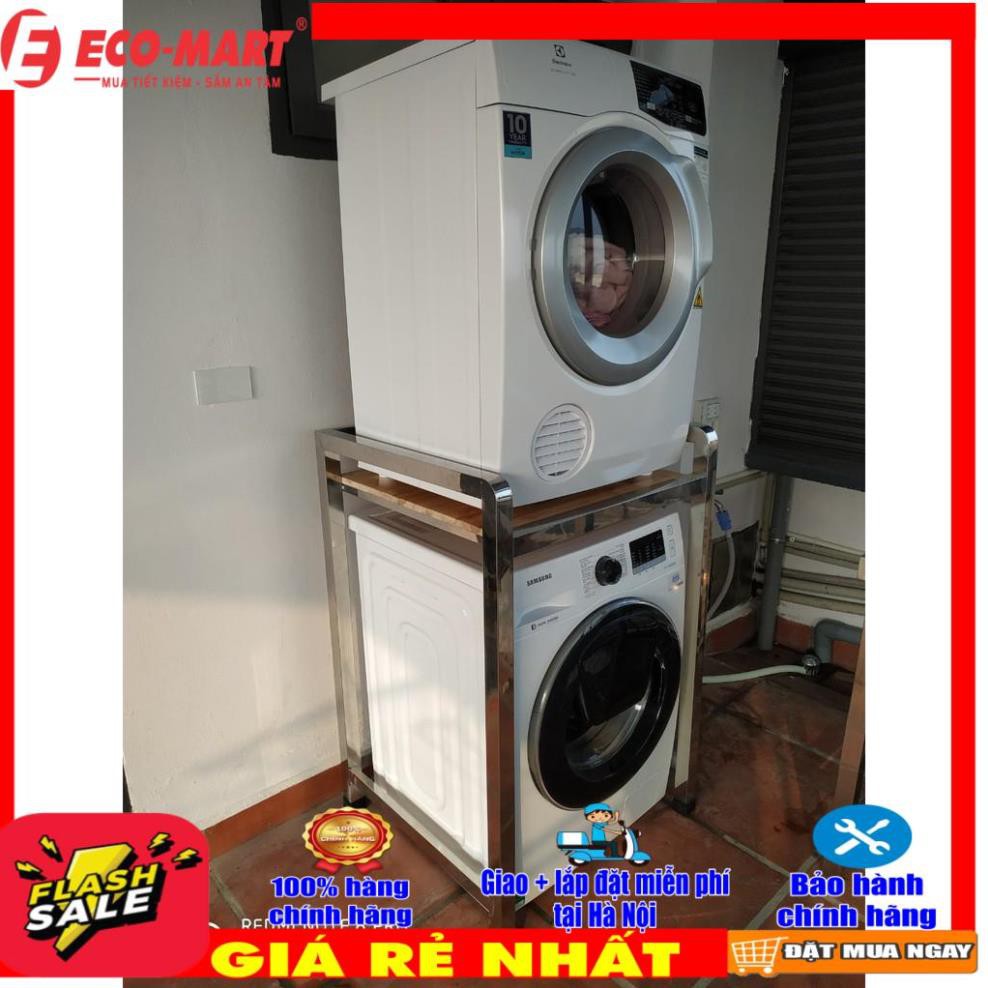 Kệ để máy giặt và máy sấy đa năng inox 304 hộp 400x400 để vừa tất cả các loại máy giặt và máy sấy
