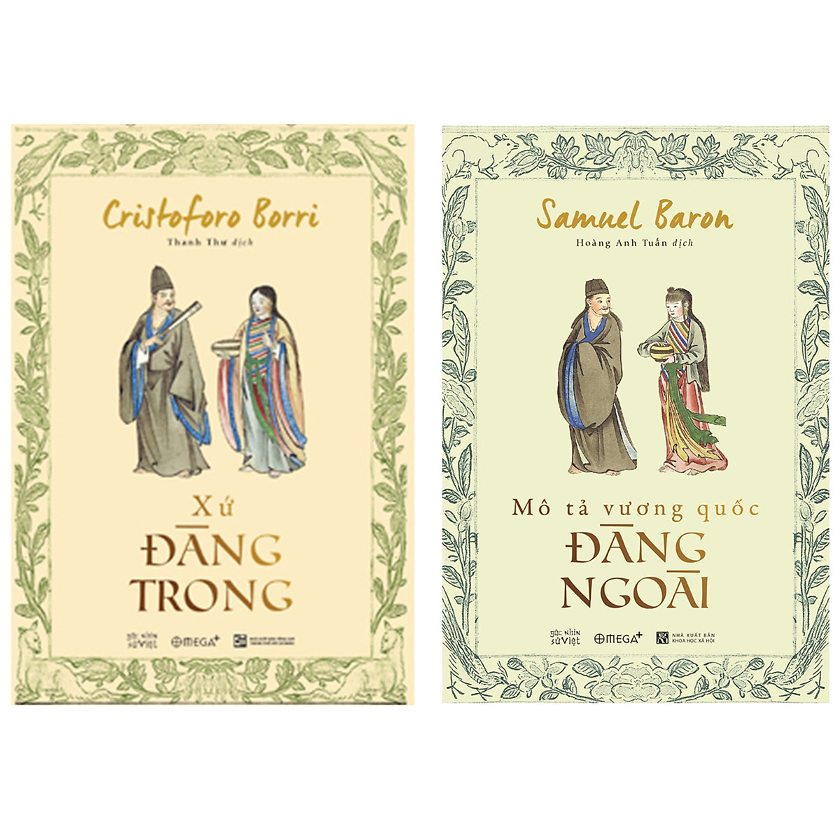 Combo Sách Tìm Hiểu Về Hai Đàng : Xứ Đàng Trong + Mô Tả Vương Quốc Đàng Ngoài [AlphaBooks]