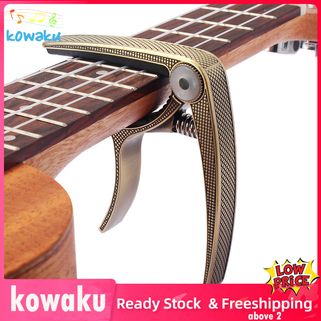 Kowaku Kẹp Capo Guitar Hợp Kim Kẽm, Cho Guitar Acoustic/Cổ Điển/Điện-Niken