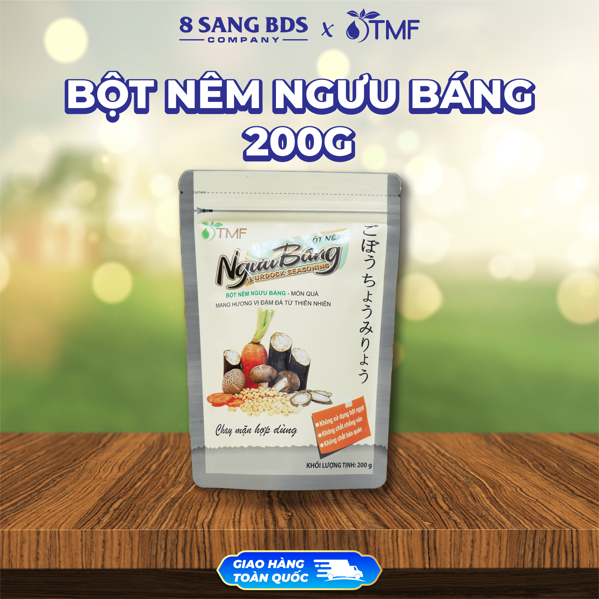 Bột nêm Ngưu báng TMF - 200g