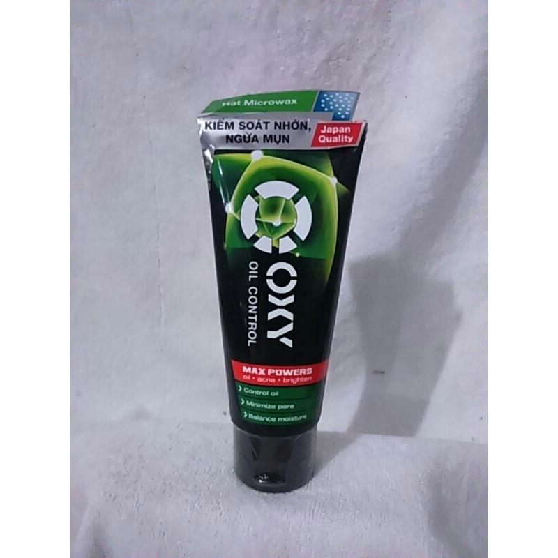 KEM RỬA MẶT KIỂM SOAT NHỜN , NGỪA MỤN OXY OIL CONTROL 100G