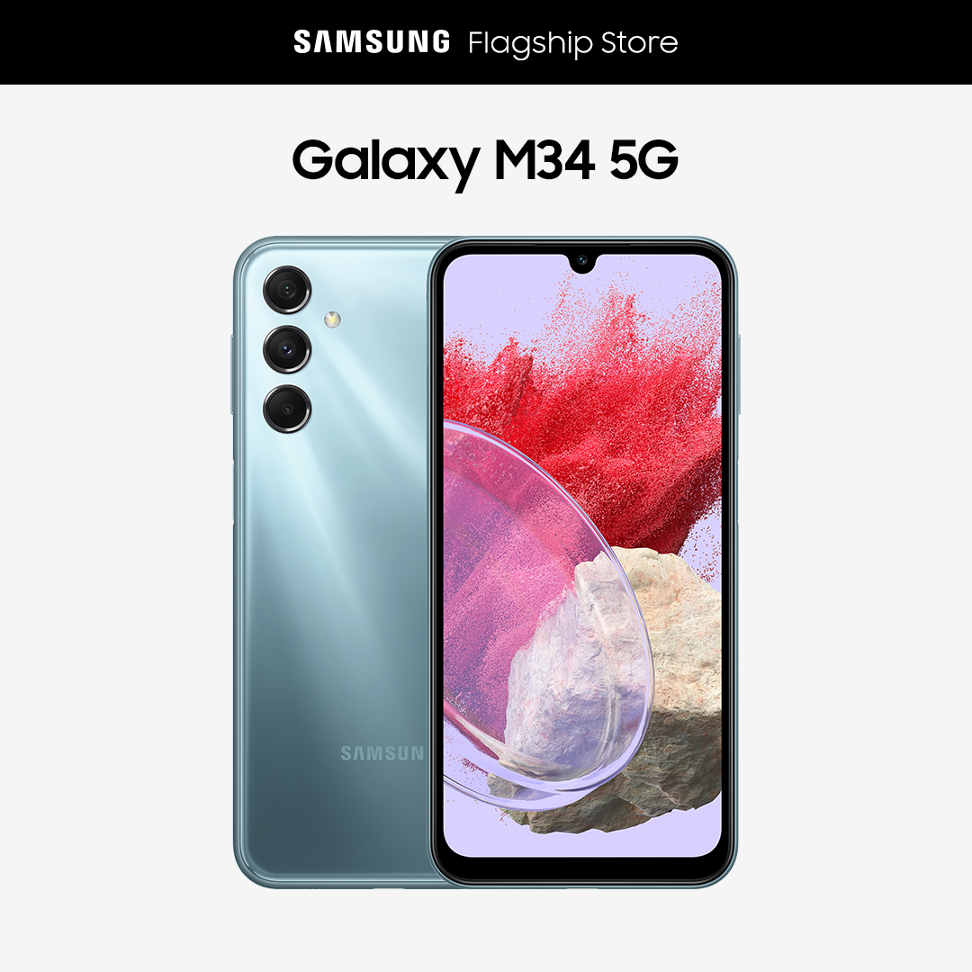 Điện thoại samsung galaxy m34 5g 8gb/128gb