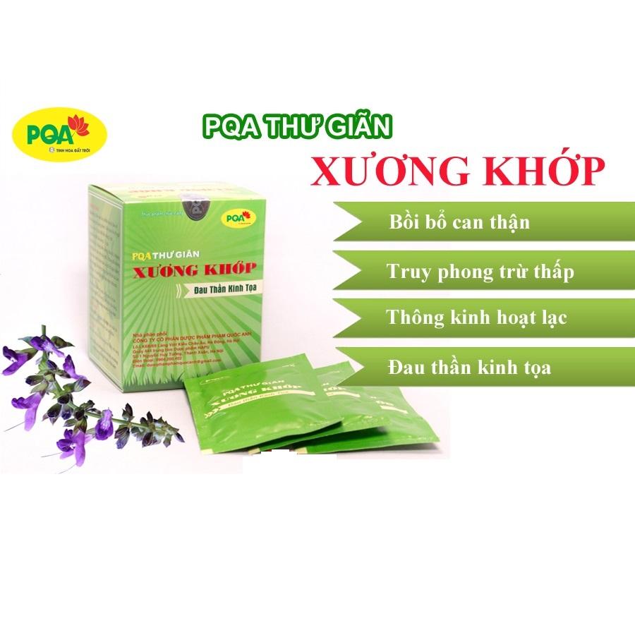 PQA THƯ GIÃN XƯƠNG KHỚP - ĐAU THẦN KINH TỌA CHUYÊN DÙNG CHO NGƯỜI ĐAU THẦN KINH TỌA, ĐỨNG LÊN NGỒI XUỐNG KHÓ KHĂN, ĐAU THẦN KINH VAI GÁY, TÊ BÌ CHÂN TAY, CỨNG KHỚP, THOÁI HÓA KHỚP, CO DUỖI KHÓ KHĂN, ĐẦU KHỚP SƯNG NÓNG ĐỎ ĐAU