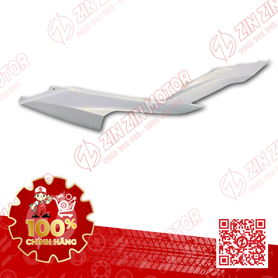 Ốp lườn gầm bên trái trắng Click 150i 64360-K59-A70ZN chính hãng Honda Thailand