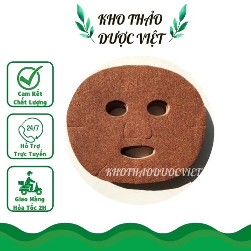 10 miếng mặt nạ ngũ hoa mầm rong biển đắp mặt tiện lợi.