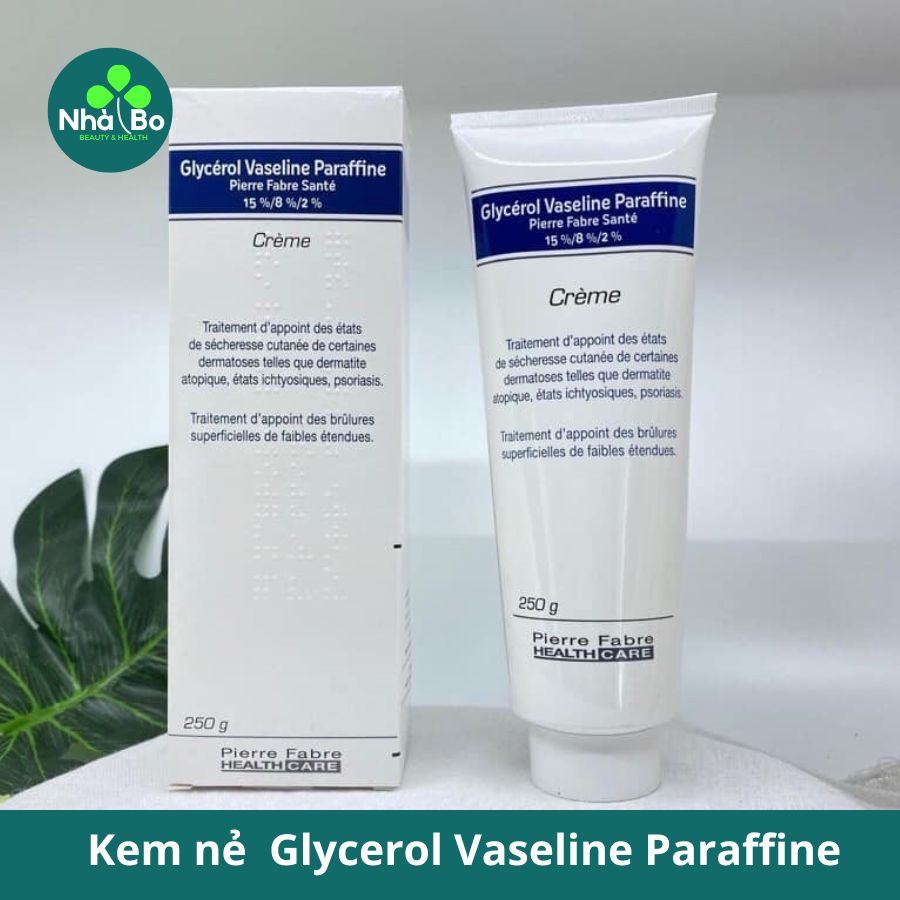 Kem nẻ chàm Dexeryl Grycerol Vaseline Paraffine 250g Hàng Pháp MẪU MỚI