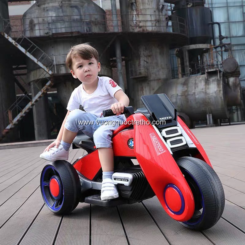 Xe máy điện trẻ em bjq 6188, xe moto điện cho bé từ 2 đến 10 tuổi