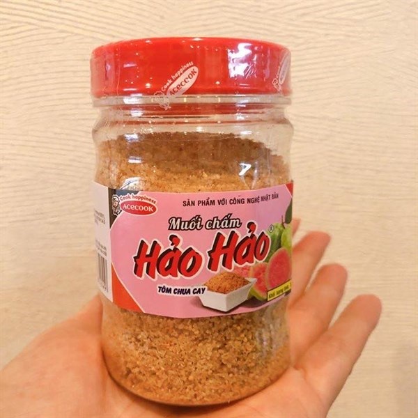 Muối chấm Hảo Hảo Acecook lọ 120g, bột canh vị tôm chua cay