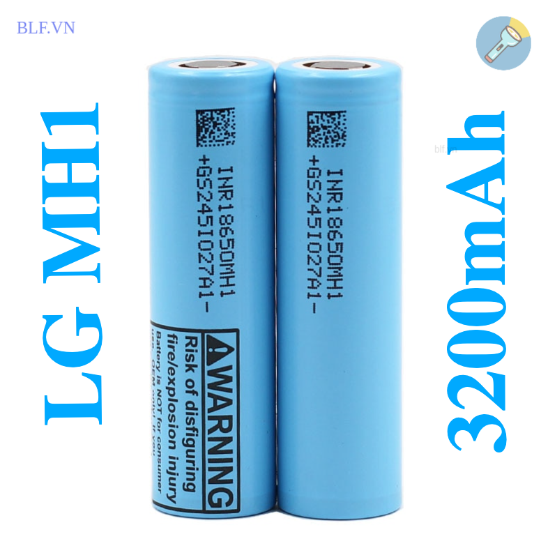 Pin lg 18650 inr18650 mh1 3200 mah - xả 10a pin li-ion inr18650mh1