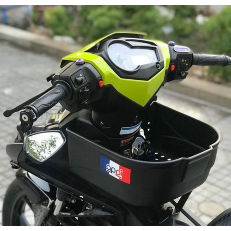 Rổ giữa nhựa appi gắn winner v1 ex150 ex135 sirius winner x wave... full bộ
