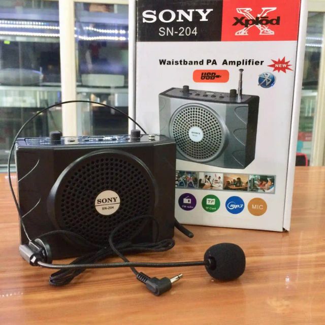 [HCM]Máy trợ giảng không dây Sony SN-204W 2.4G UHF Wireless