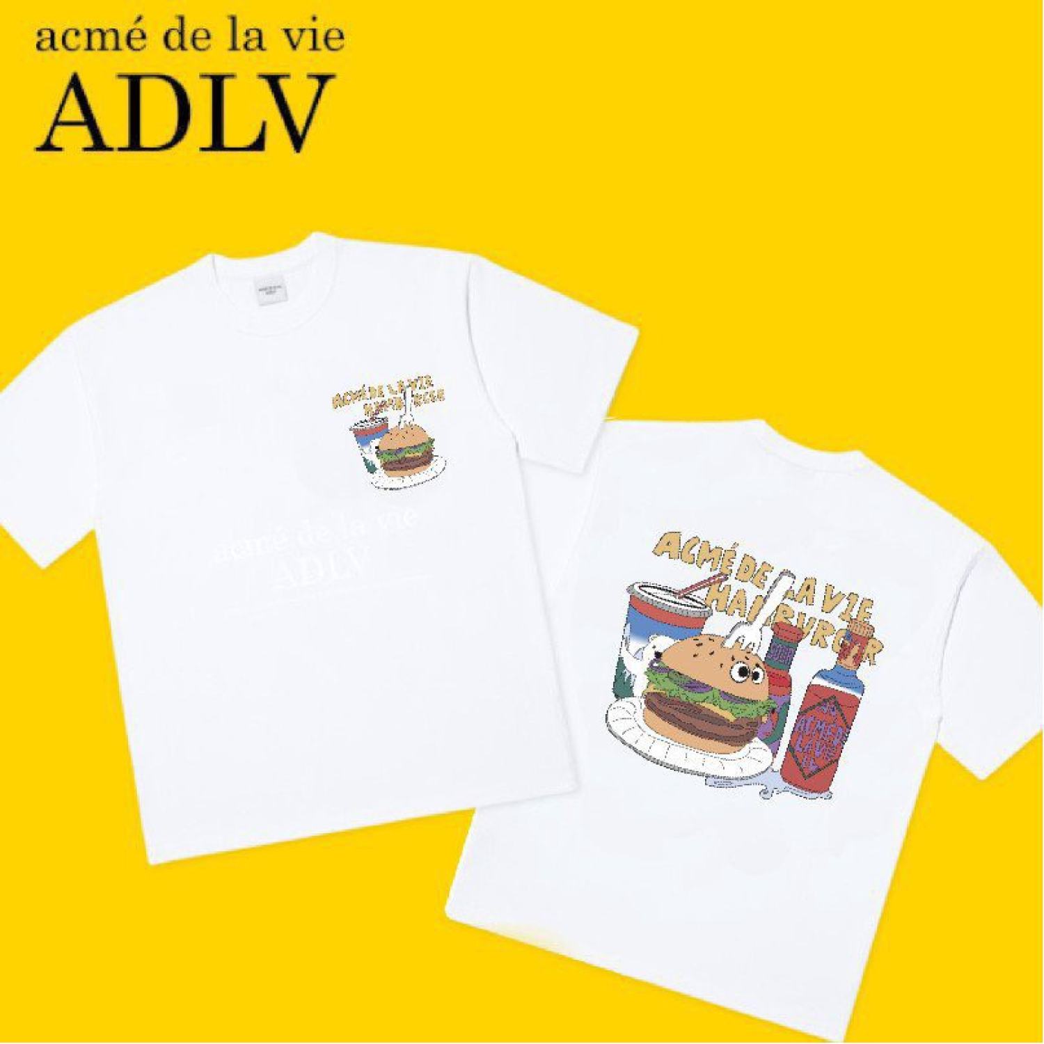 ⚡️ áo thun -adlv - acmé de la vie - adlv hamburger