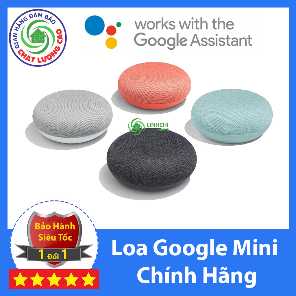 Loa thông minh kiêm trợ lý ảo Google Home Mini chính hãng nguyên seal 100%