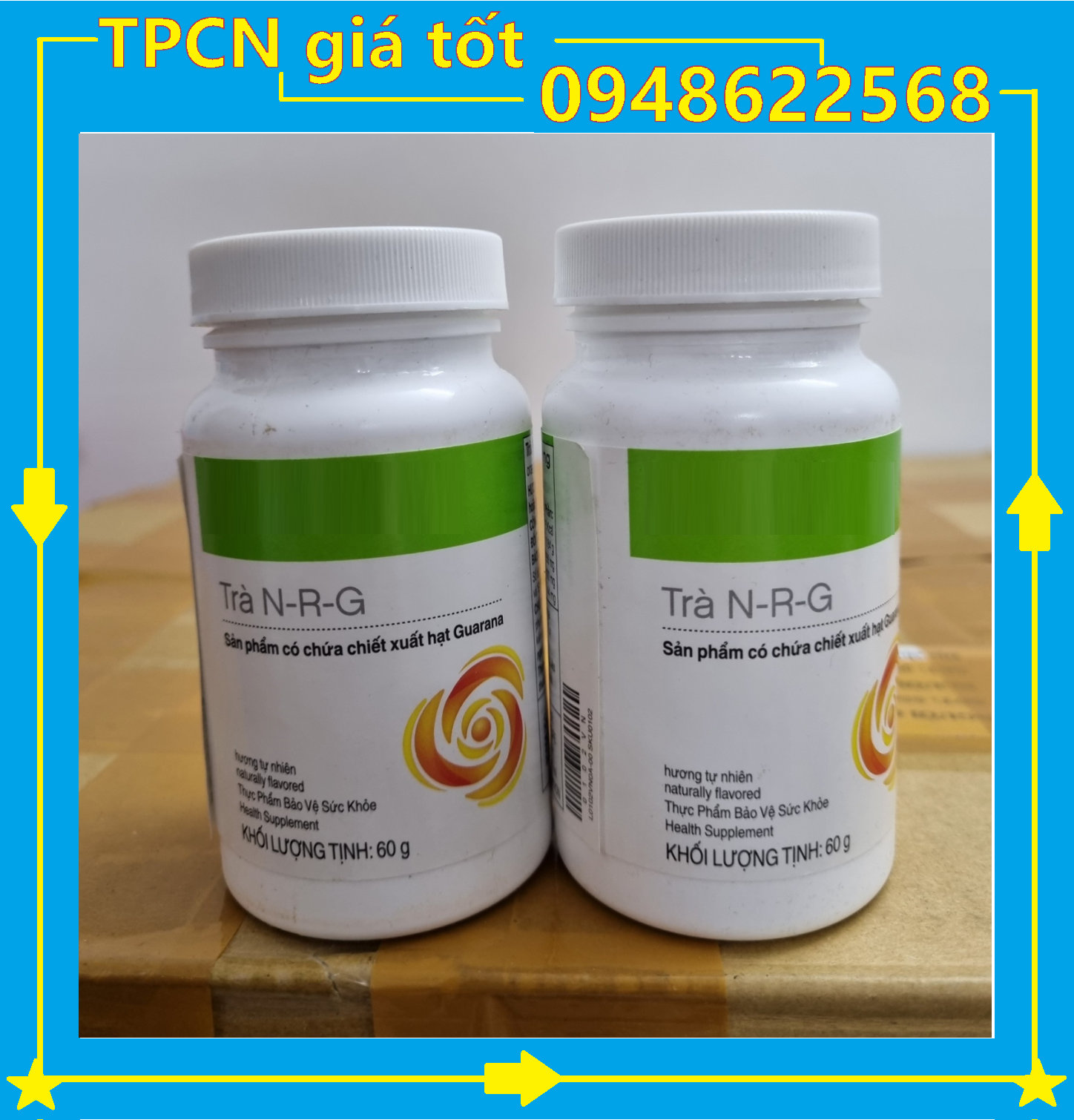 Trà thảo mộc N R G tăng cường sự tỉnh táo