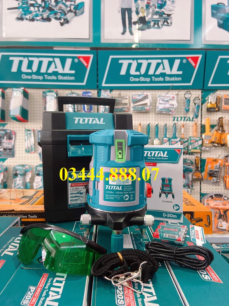 Máy đo mức cân bằng tia lade total tll305205