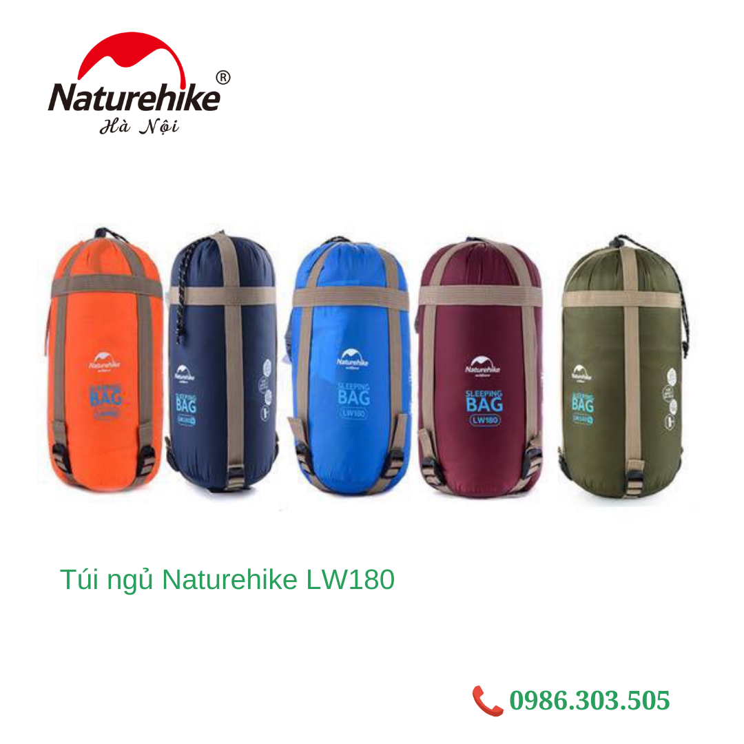 Túi ngủ cắm trại Naturehike Lw180, túi ngủ cá nhân, túi ngủ văn phòng siêu ấm, nhỏ gọn, cam kết hàng đúng mô tả, chất lượng đảm bảo an toàn đến sứ