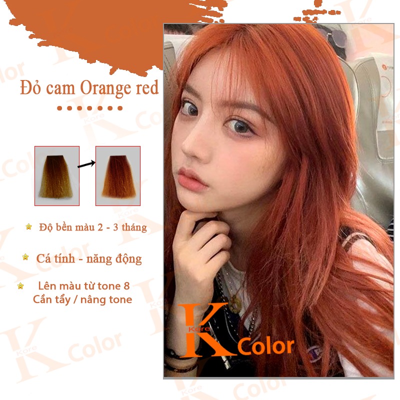 Thuốc nhuộm tóc màu đỏ cam sẽ là lựa chọn hoàn hảo để tạo nên một mái tóc ấn tượng và độc đáo. Đừng bỏ qua cơ hội tham khảo hình ảnh liên quan để biết thêm chi tiết về sản phẩm này và cách áp dụng để có được một mái tóc đẹp như mong muốn.