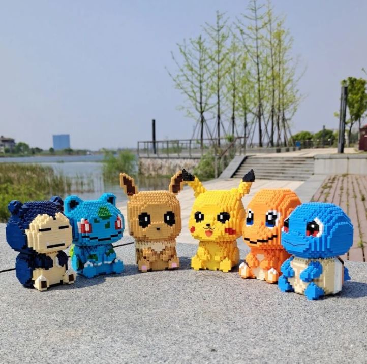 Mô hình lắp ghép Pokemon Size 20cm