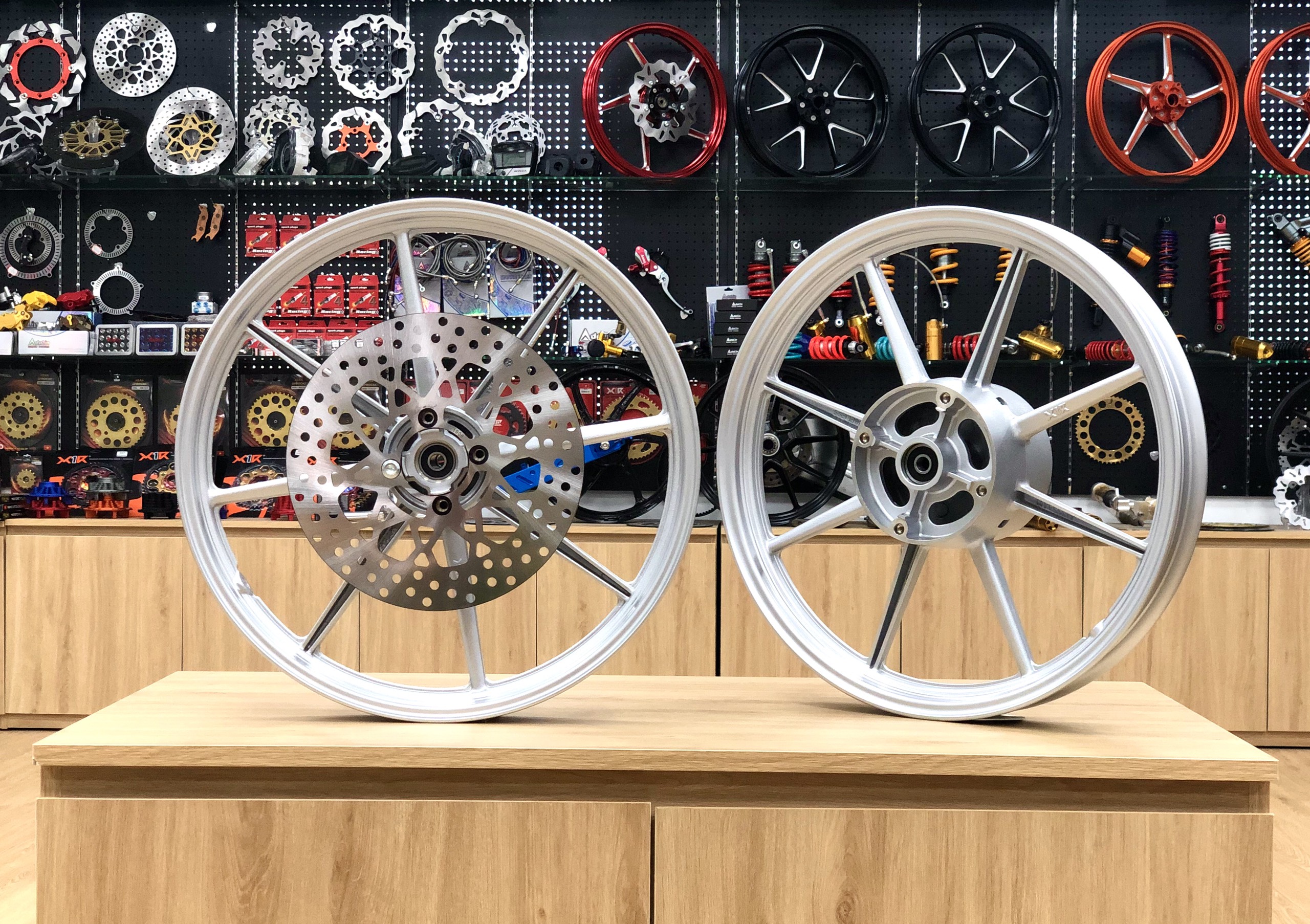 Mâm Vành 8 CÂY XPro - WINNER 150 (Bản 1.6 - 1.85) BAO GỒM ĐĨA TRƯỚC