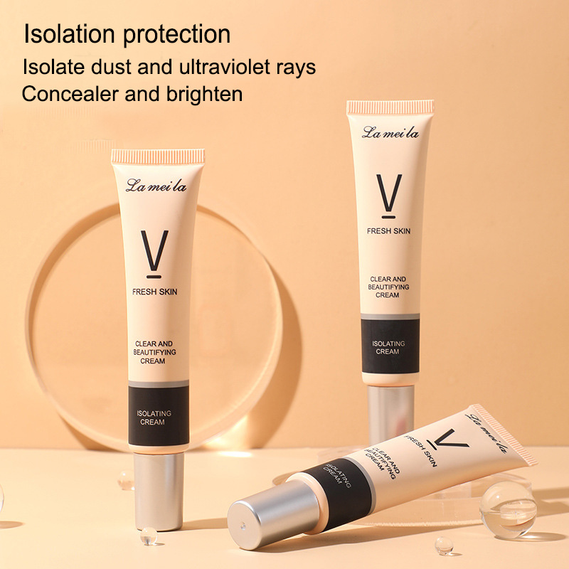 Kem lót che khuyết điểm LAMEILA chính hãng chiết xuất tự nhiên, lớp kem lót mỏng nhẹ như sương làm sáng tông màu da, ko gây bí lỗ chân lông ,sáng da lâu trôi mềm mịn tự nhiên