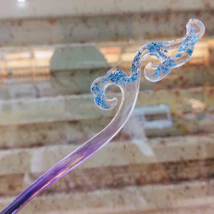 Khuôn Silicon Hình Trâm Ngọc Cài Tóc Cổ Trang Làm Handmade