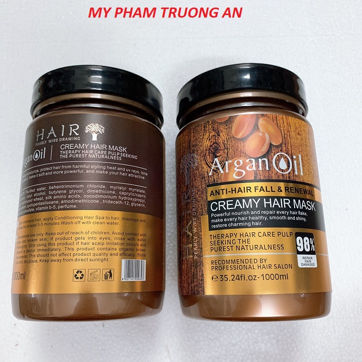 Kem ủ tóc Argan oil Creamy Hair Mask 1000ml
