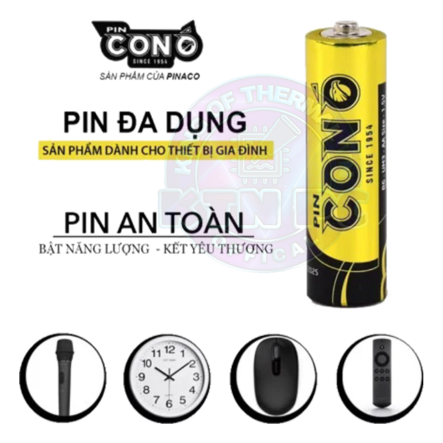 Pin Con Ó 3A R03P Chính Hãng 1,5V - pin AAA PINACO