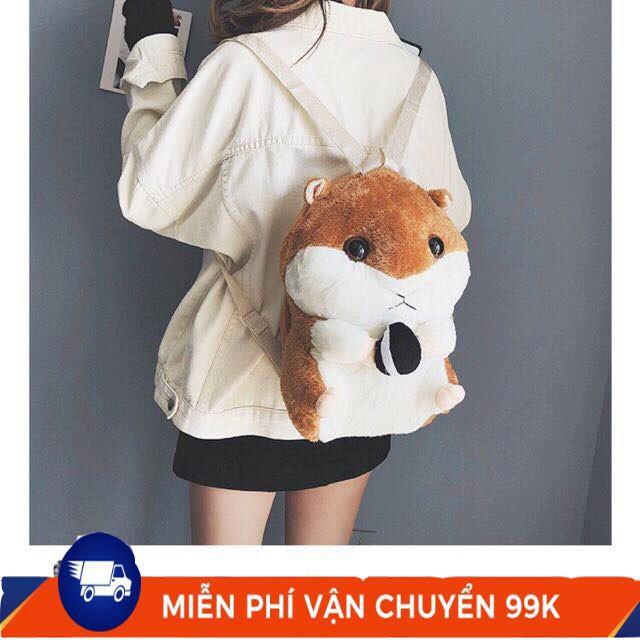 ┅✶ Balo thú bông hình con sóc chuột Hamter siêu xinh