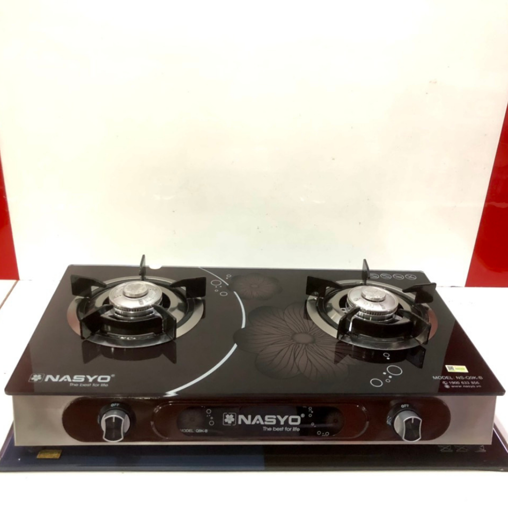 Bếp gas đôi 💗 💗 Bếp gas đôi để bàn NASYO moldel Q9 K pép chia lửa bằng inox không han gỉ siêu bền