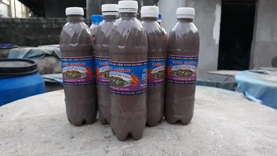 Mắm tôm nguyên chất loại đặc biệt chai 500gr