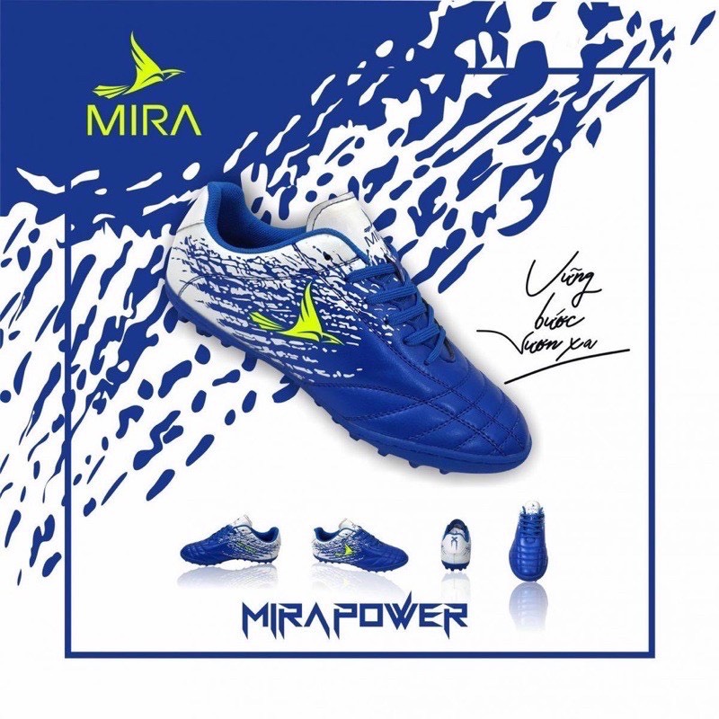 Giày đá bóng MIRA POWER 2020 hàng cao cấp Full Box, May Full đế