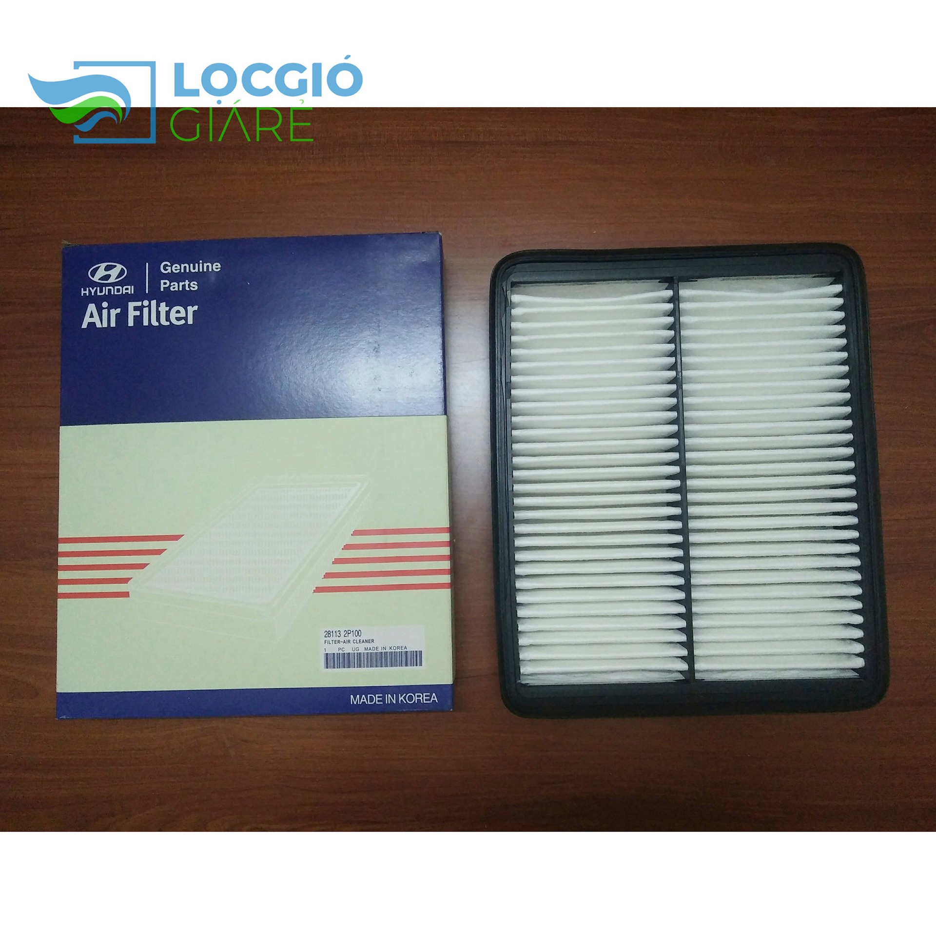 Lọc gió động cơ sonata 2009-14 , k7 2012~, sorento 2009-12, santafe 2010/11/12 máy xăng