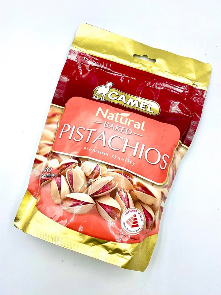 Hạt dẻ cười Camel Natural Baked Pistachios 400g Gugo Mart