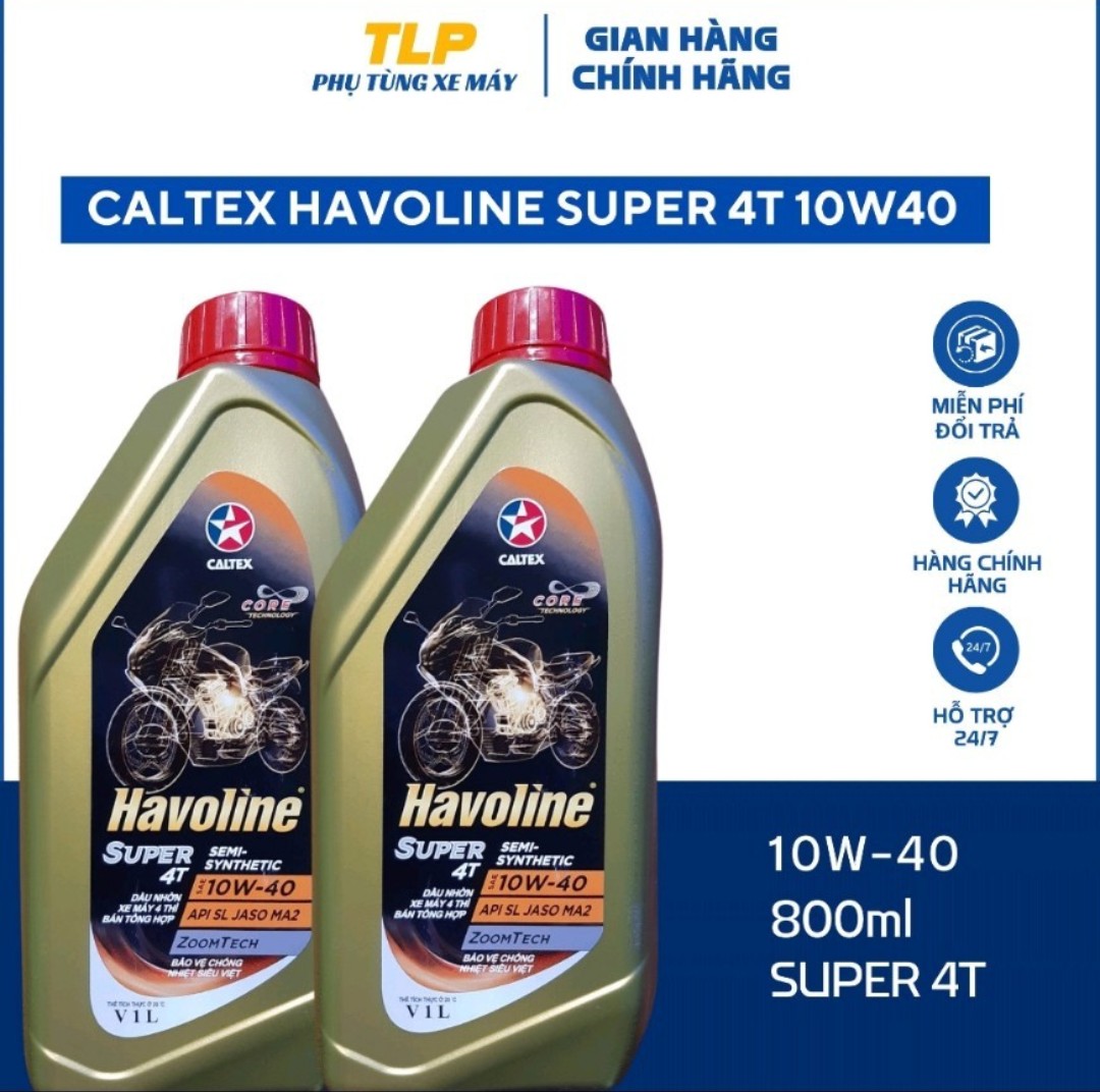 Nhớt xe số cao cấp caltex