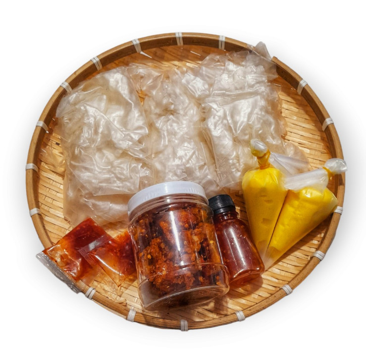 Combo Tóp Mỡ Rìa - Tặng Sốt Tắc | Nghiện Store | Freeship