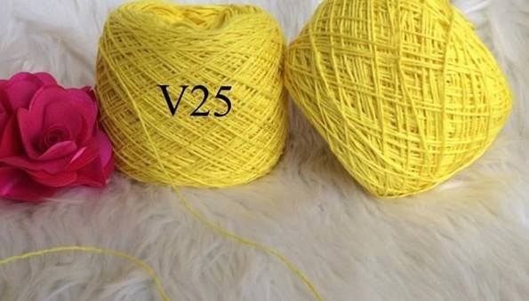 [HCM]Cuộn Len cotton vn 1mm  100g/Cuộn Sợi To 1mm Sợi Len không xù Không Bị Phai Màu