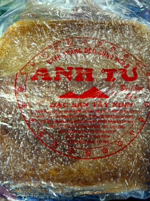 Bánh tráng dẻo gừng sữa đặc sản tây ninh - thơm ngon