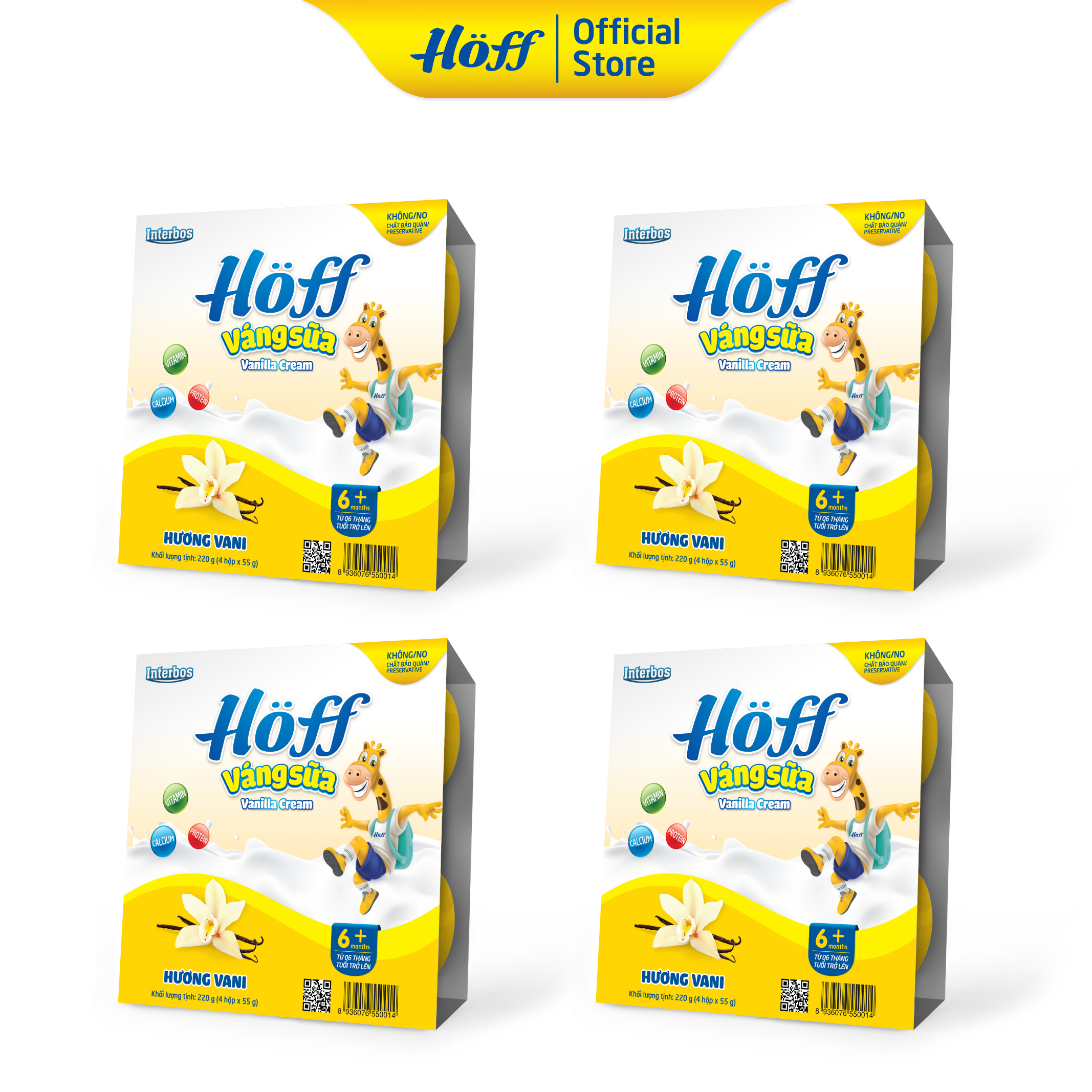 Váng sữa vị Vani Hoff