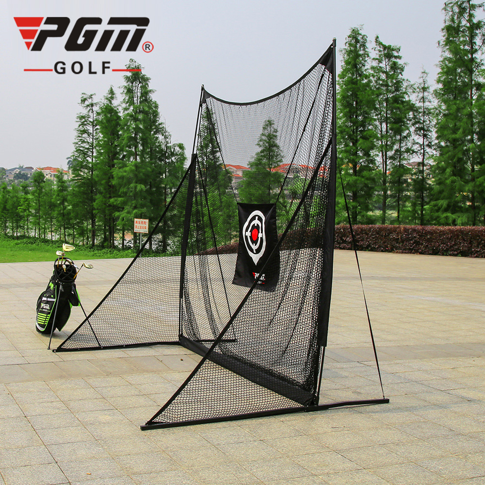 Khung lưới tập golf swing 2,5x2,5m tặng kèm thảm 30x60cm và tee cao su
