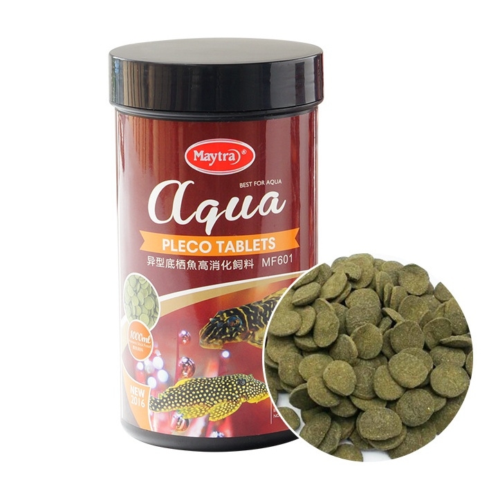 Thức ăn chìm maytra aqua | thức ăn giành cho pleco cá chuột và các loại cá tầng đáy khác
