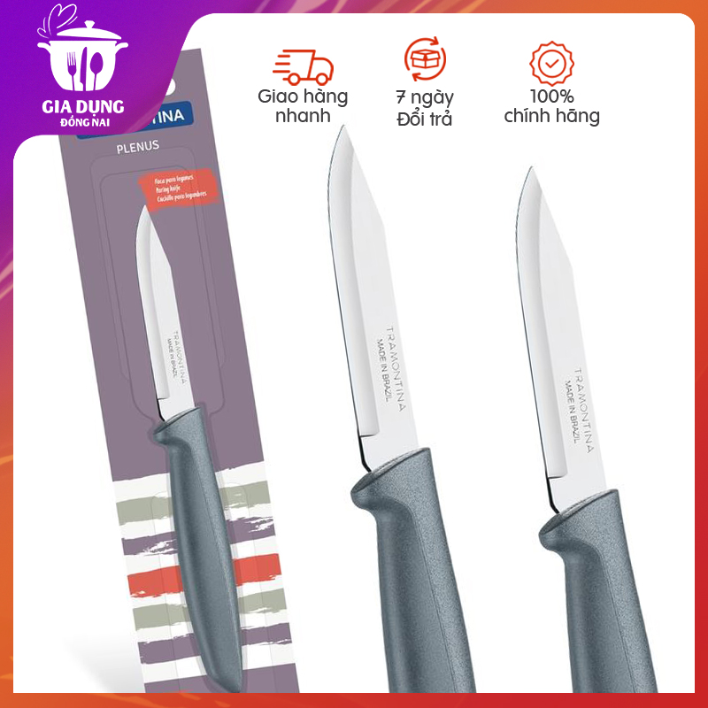 Dao gọt trái cây, củ quả chuyên dụng Tramontina nhập khẩu chính hãng