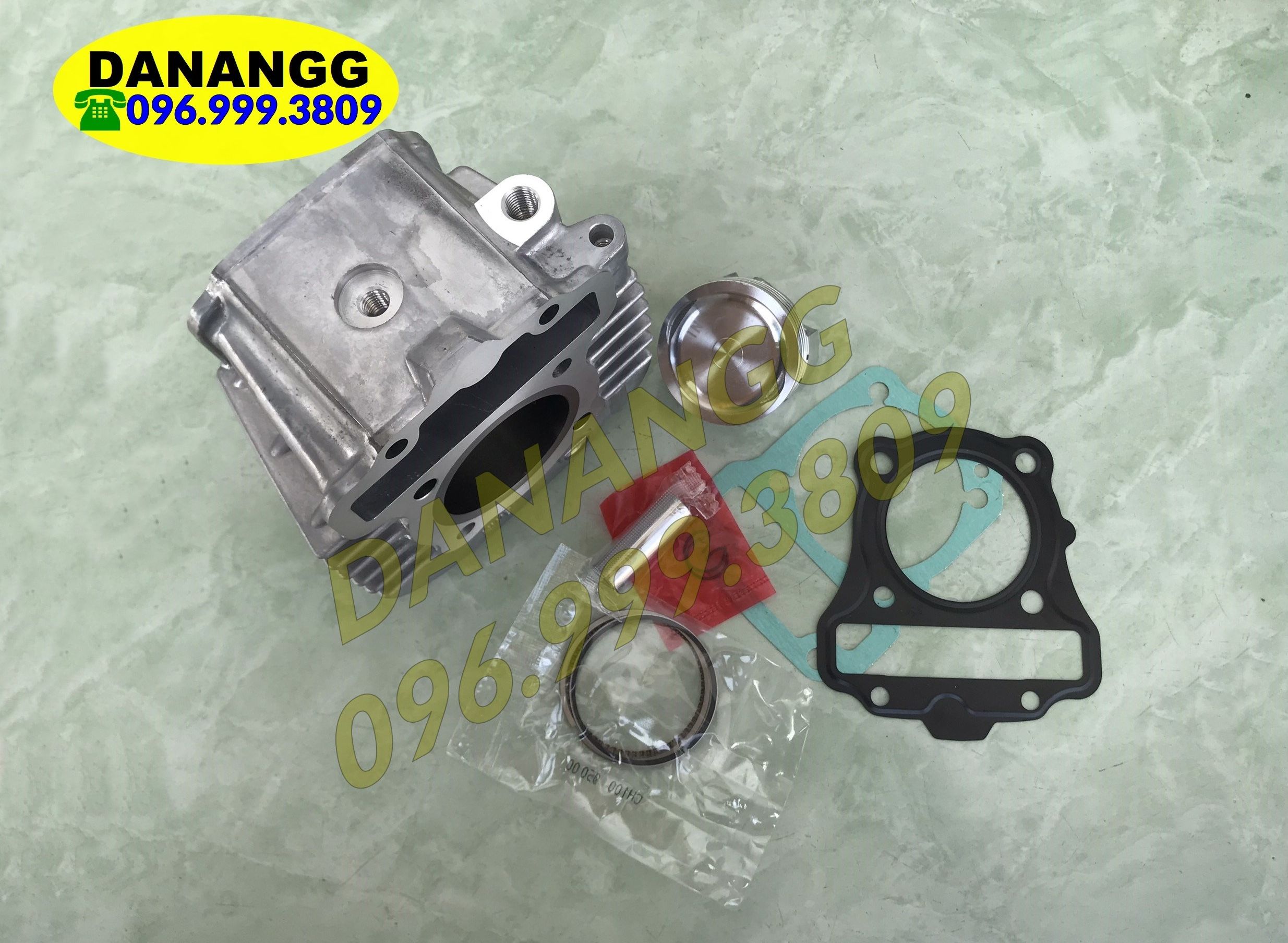 Bộ hơi xilanh và quả piston xéc măng cho wave RSX S110 Fi đầy đủ gioăng