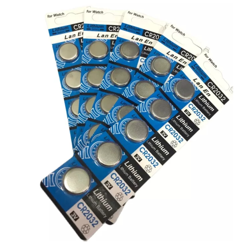 Pin CMOS CR2032 Lithium 3V dùng cho các thiết bị điện tử, mainboard bo mạch máy tính, remote điều khiển gậy tự sướng