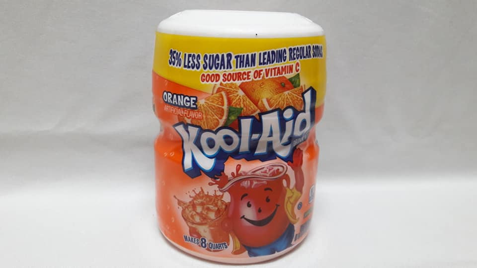 Bột trái cây orange kool - aid - mỹ 538g